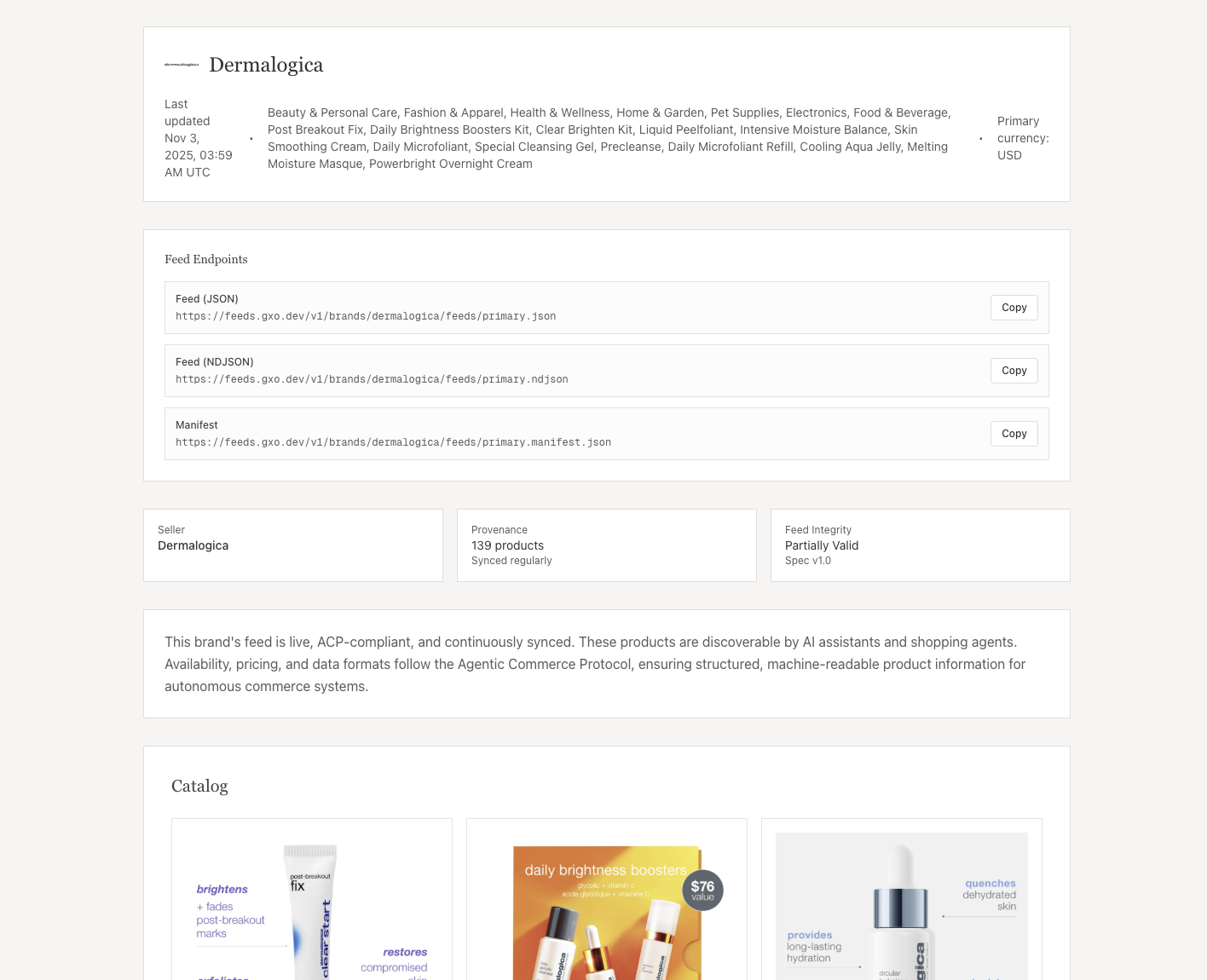 Validation Dashboard